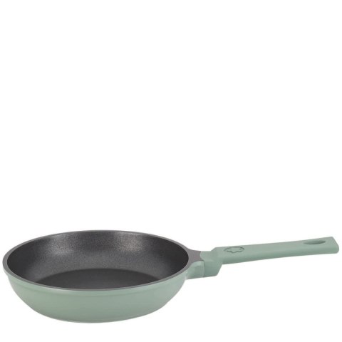 Patelnia z powłoką nieprzywierającą, śred. 18 x 4 cm, zielona matowa