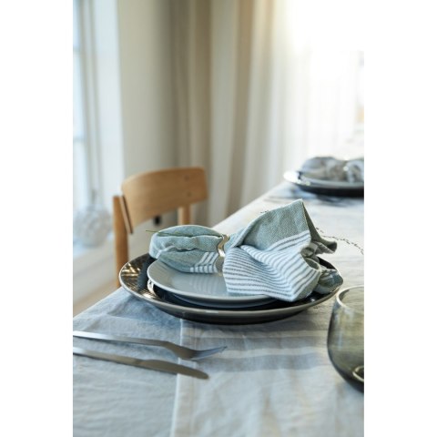 Serwetki Ella Hamam, 4 szt., 45 x 45 cm, bawełna organiczna, zielone