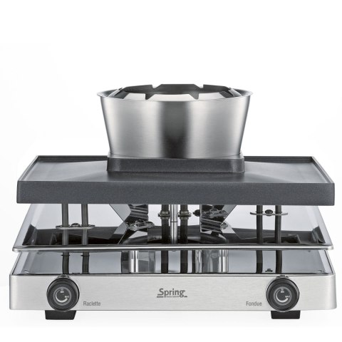 Zestaw do raclette i fondue, dla 8 os., 31 x 34 x 16,5 cm