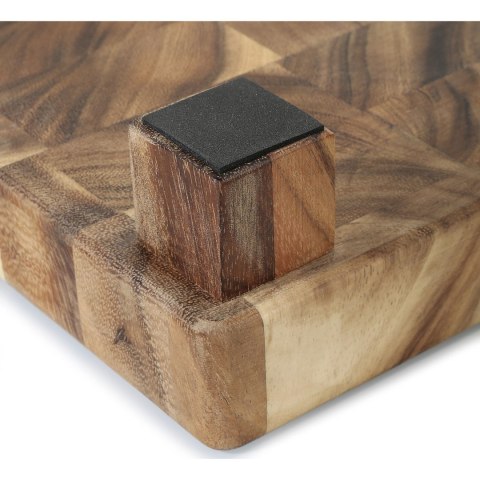 Blok do krojenia typu end grain, drewno akacji, 45 x 30 x 8,5 cm
