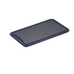 Deska do krojenia, 42x27x1,5 cm, antracytowa