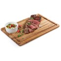 Deska do krojenia i serwowania, akacja, 36 x 23 x 1,5 cm