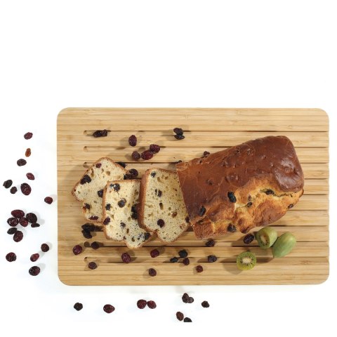Deska do krojenia pieczywa, bambus, 42 x 27,5 x 2 cm
