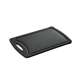 Deska do krojenia, tworzywo sztuczne, 32 x 20 cm, czarna