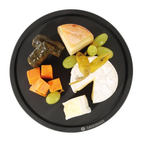 Deska do sera z pokrywą, laminat włókna drzewnego/szkło, śred. 23 x 15,5 cm