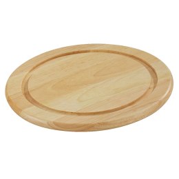 Deska do serwowania, kauczukowiec, śred. 25x1,5 cm