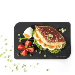 Deska z laminatu włókna drzewnego, 26 x 16,5 cm, czarna