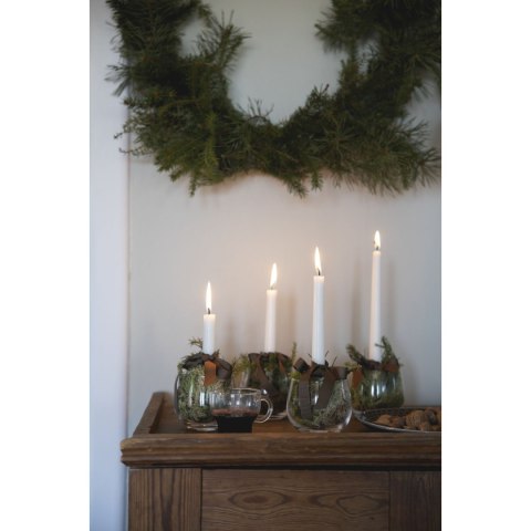 Talerz, szary, ceramika, śred. 27,5 cm