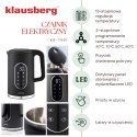 CZAJNIK ELEKTRYCZNY 1,7L KLAUSBERG KB-7891 LED REGULACJA TEMPERATURY