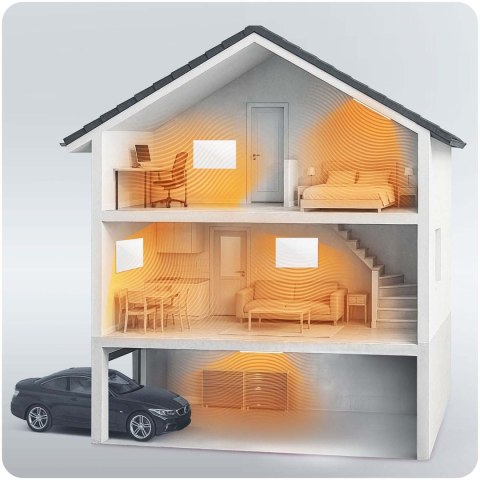 Grzejnik na podczerwień promiennik podczerwieni 800 W Berdsen BD-986