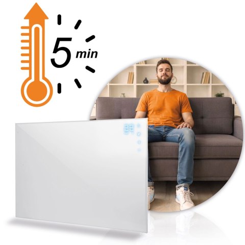 Grzejnik na podczerwień promiennik podczerwieni 800 W Berdsen BD-987 pilot WiFi aplikacja