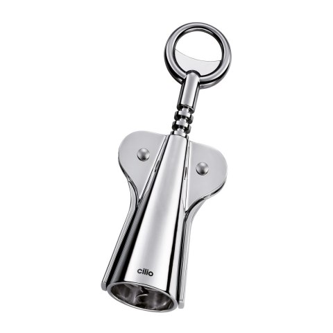 Korkociąg skrzydłowy, 18,5 cm, chromowany