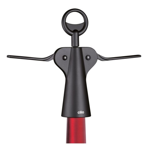 Korkociąg skrzydłowy, 18,5 cm, czarny