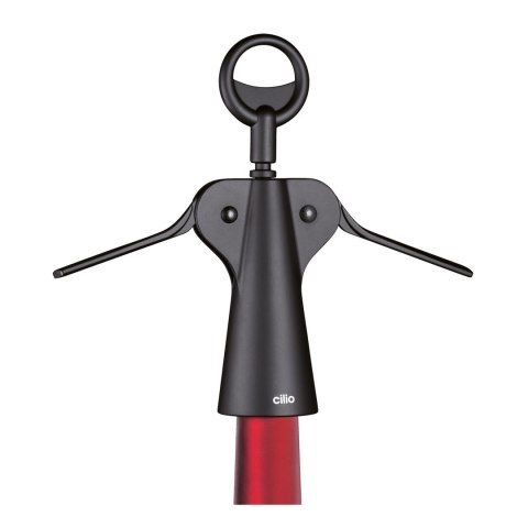 Korkociąg skrzydłowy, 18,5 cm, czarny