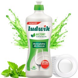 Ludwik Płyn Do Naczyń Miętowy Butelka 900g LUDWIK