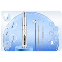 Skaler ultradźwiękowy do zębów 4 tryby do usuwania kamienia LED Berdsen BD-251