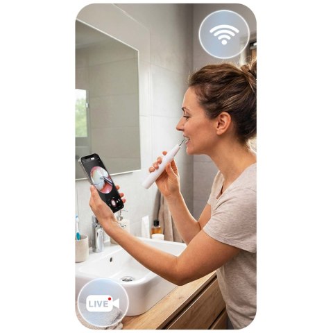 Skaler ultradźwiękowy kamera do zębów 4 tryby do usuwania kamienia LED Berdsen BD-250