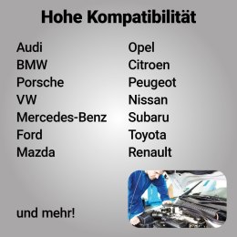 Urządzenie do odpowietrzania i napełniania układu chłodzenia BITUXX zestaw 14 elementów