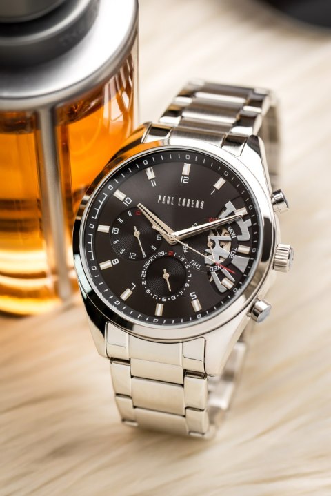 ZEGAREK MĘSKI PAUL LORENS - PL20003B-1C1 (zg387c) + BOX