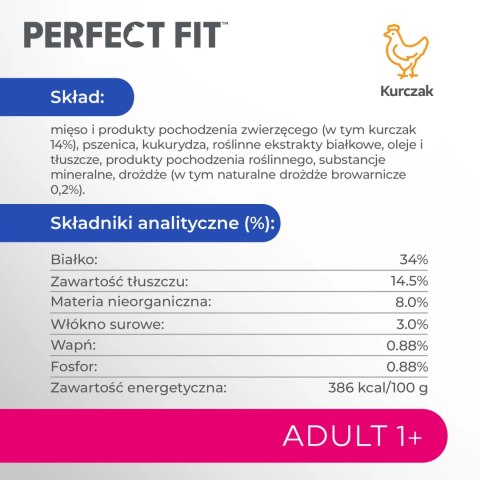 PERFECT FIT Adult 1+ Z Kurczakiem 7kg