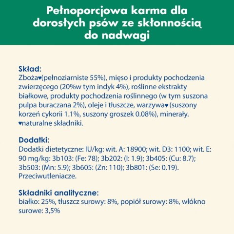 Purina Dog Chow Light Adult Z Indykiem 2,5kg