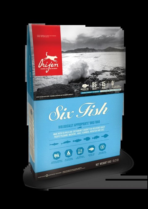 Orijen Six Fish Dog 6kg