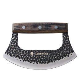 Deska z nożem do siekania ziół, 20 x 20 cm