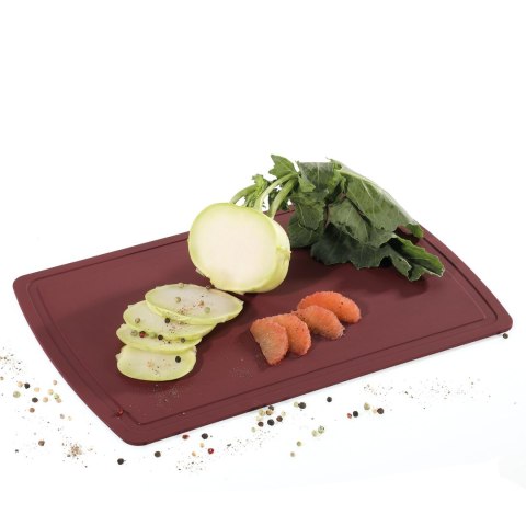 Elastyczna mata do krojenia, 42 x 27,5 cm, bordowa