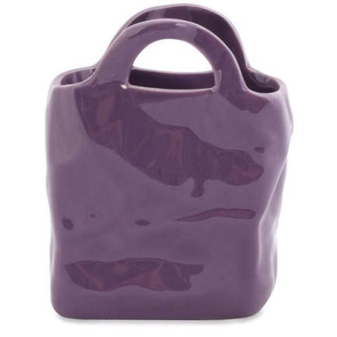 Fioletowy Mini Wazon Zestaw Prezentowy z Antypoślizgowymi Podkładkami