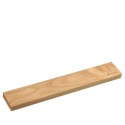 Magnetyczna listwa na 5 noży, drewno dębowe, 40 cm