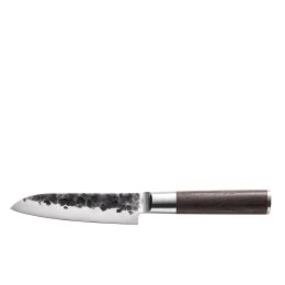 Nóż santoku, japońska stal/drewno wenge, 13 cm