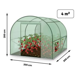 Tunel ogrodowy szklarnia ogrodowa 2 x 2 m (4m2) Plonos