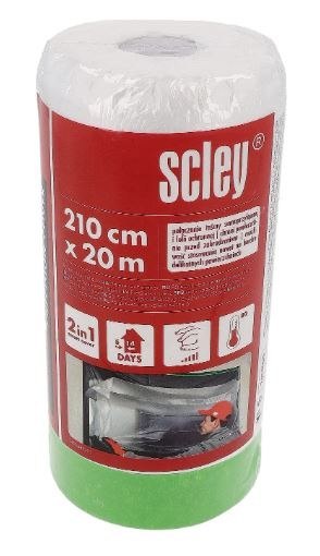 ANTYCHLAP Z FOLIĄ SCLEY SERIA *68* TAŚMA MASKUJĄCA 210CM X 20M ANTYCHLAP Z FOLIĄ SCLEY SERIA *68* TAŚMA MASKUJĄCA 210CM X 20M