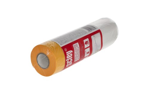 FOLIA MALARSKA Z TAŚMĄ ANTYCHLAP 140CM X 20M *64* FOLIA MALARSKA Z TAŚMĄ ANTYCHLAP 140CM X 20M *64*