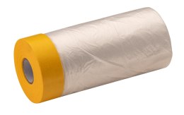 FOlIA MAlARSKA Z TAŚMĄ  ANTYCHlAP 90CM x 20M *64*