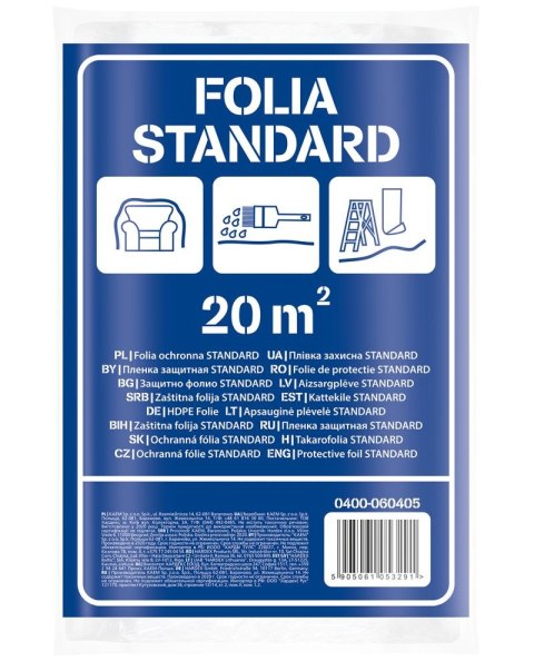 FOlIA OCHRONNA HDPE (4 x 5 M) FOlIA OCHRONNA HDPE (4 x 5 M)