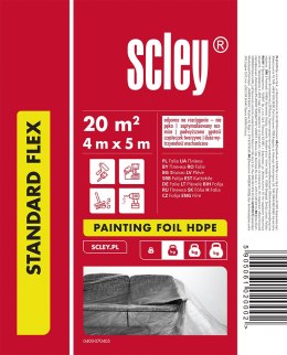 FOlIA OCHRONNA HDPE SClEY (4 x 5M)
