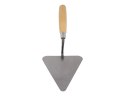 KIElNIA MURARSKA TRÓJKĄ TNA HARDY 20CM STAlOWA RĄ CZKA DREWNIANA