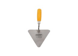 KIElNIA MURARSKA TRÓJKĄ TNA HARDY SERIA 30 NIERDZEWNA 18CM RĄ CZKA DREWNIANA
