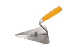 KIElNIA MURARSKA TRÓJKĄ TNA HARDY SERIA 30 NIERDZEWNA 20CM RĄ CZKA DREWNIANA