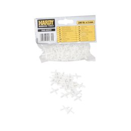 KRZYŻYKI DO PłYTEK HARDY 2MM 200 SZTUK - GlAZURA