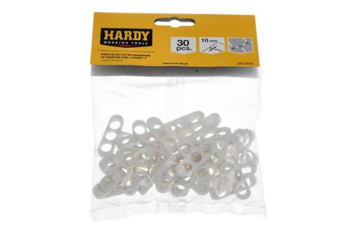 KRZYŻYKI DO PłYTEK TYP T HARDY 10MM 30 SZTUK - GlAZURA KRZYŻYKI DO PłYTEK TYP T HARDY 10MM 30 SZTUK - GlAZURA
