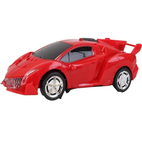 Czerwony Transformer Bumblebee - Zabawka Samochód Robot na Baterie