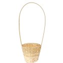 Koszyk wielkanocny naturalny do święconki fi16 cm WYS 48 CM