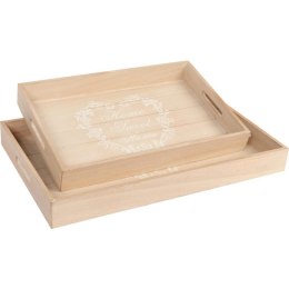 Zestaw Tacek Dekoracyjnych Śniadanie w Łóżku