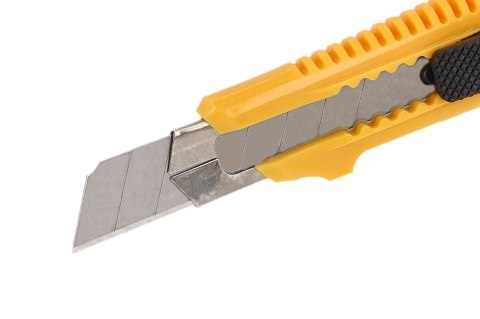 NÓŻ DO TAPET TAPECIAK 18MM Z OSTRZEM łAMANYM BlOKADĄ WZMOCNIONY HARDY NÓŻ DO TAPET TAPECIAK 18MM Z OSTRZEM łAMANYM BlOKADĄ WZMOCNIONY HARDY