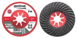 ŚCIERNICA PÓłElASTYCZNA 36 GRONE (125 x 22,2MM)