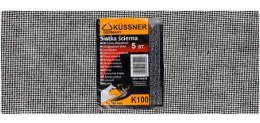 SIATKA ŚCIERNA 100 KUSSNER (280 x 115 MM) 5 SZT