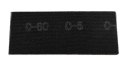 SIATKA ŚCIERNA 60 KUSSNER (280 x 115 MM) 5 SZT