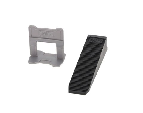 SYSTEM DO POZIOMOWANIA PłYTEK 1,5 MM KlIPSY + KlINY 150 SZTUK HARDY SYSTEM DO POZIOMOWANIA PłYTEK 1,5 MM KlIPSY + KlINY 150 SZTUK HARDY